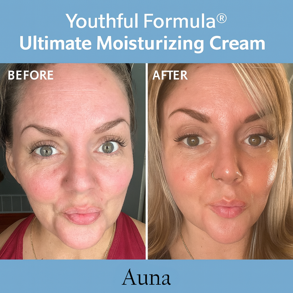 AUNA Youthful Glow Cream – Deep Hydration & Skin Renewal (100mL)